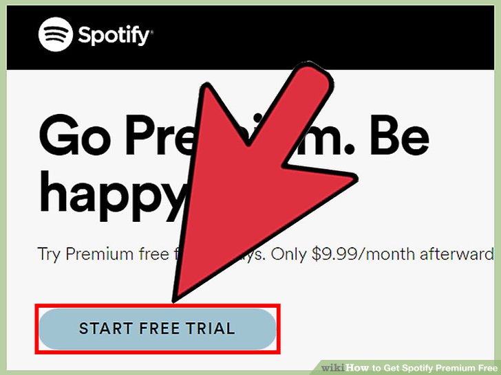 Get Premium Free Trial Spotify